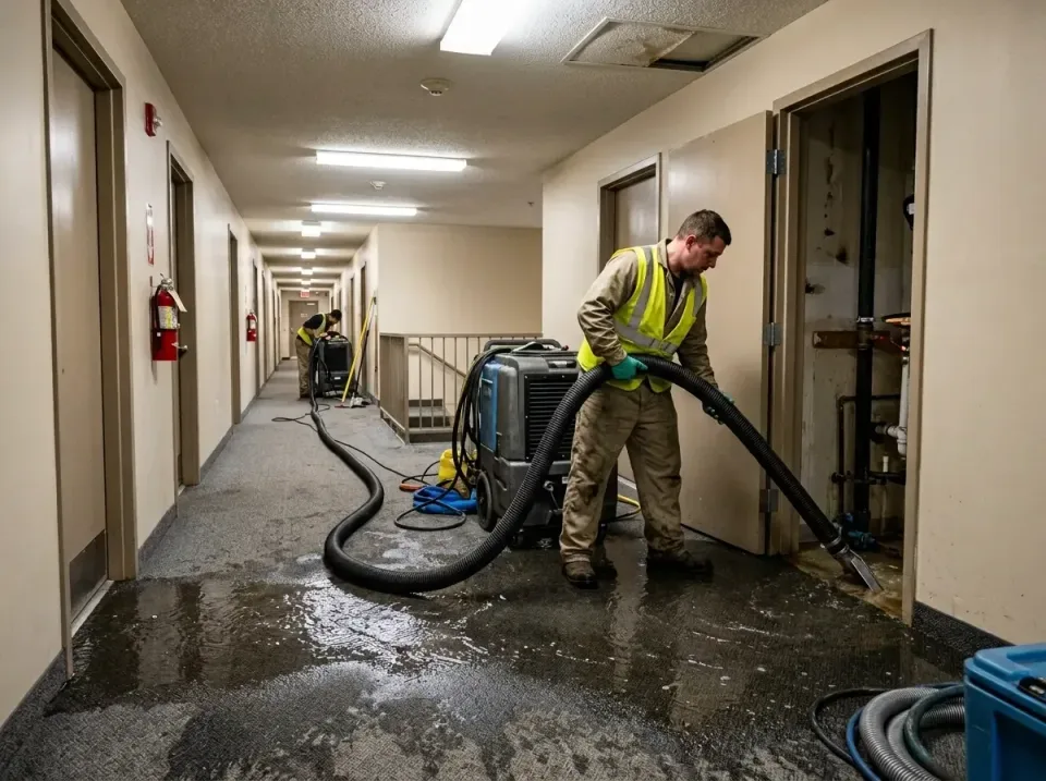 multi-unit-apartment-hallway-f-005 — frequently asked questions, Emergency Burst Pipe Water Extraction & Removal in Logan, OH